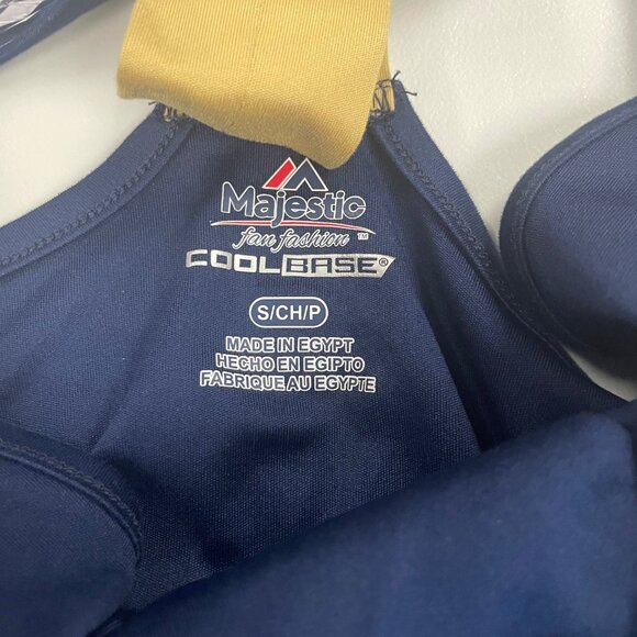 Majestic Cool Base Womens Milwaukee Brewers Tank Top Racerback Blue/Multi Small - Picture 8 of 9